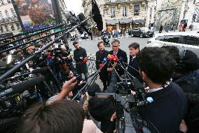 Leaders Of French Political Parties Meet With The French President