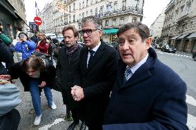 Leaders Of French Political Parties Meet With The French President