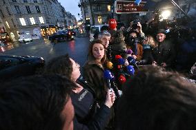 Leaders Of French Political Parties Meet With The French President