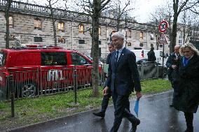 Leaders Of French Political Parties Meet With The French President