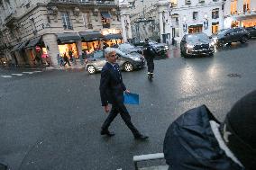 Leaders Of French Political Parties Meet With The French President