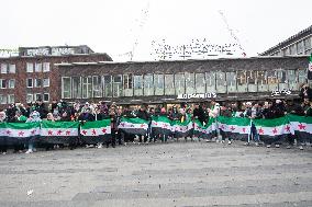 Syria People Continues Their Celebration In Duisburg