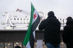 Syria People Continues Their Celebration In Duisburg