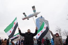 Syria People Continues Their Celebration In Duisburg