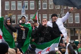 Syria People Continues Their Celebration In Duisburg