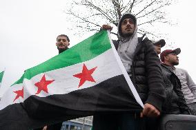 Syria People Continues Their Celebration In Duisburg