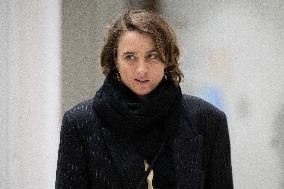 Ending of the Trial of Christophe Ruggia accused of sexually assaulting Adele Haenel - Paris