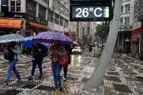 Rainy Day In Sao Paulo