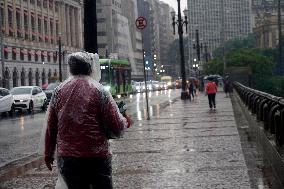 Rainy Day In Sao Paulo