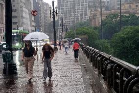 Rainy Day In Sao Paulo