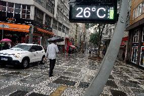 Rainy Day In Sao Paulo