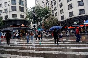 Rainy Day In Sao Paulo