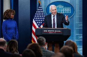 DC: White House Daily Press Briefing with Jared Bernstein, Chair of the Council of Economic Advisers