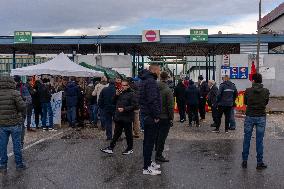 Protest In Pomigliano d'Arco