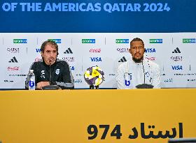 FIFA  Derby Of The Americas Qatar 2024 Mexico's CF Pachuca Press Conference