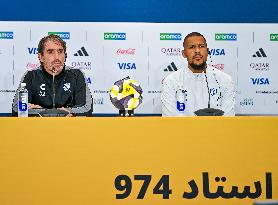 FIFA  Derby Of The Americas Qatar 2024 Mexico's CF Pachuca Press Conference