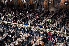 Nobel Prize Banquet 2024 - Stockholm