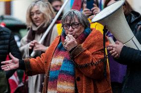 Protest In Rome