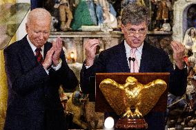 DC: President Biden Delivers Remarks at the Christmas for All Dinner at the White House