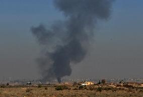 Israel Carries Out Dozens Of Air Strikes Across Syria