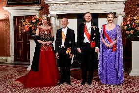 State Banquet For President Of Portugal - Amsterdam