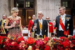 State Banquet For President Of Portugal - Amsterdam