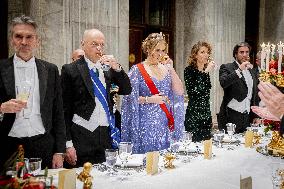 State Banquet For President Of Portugal - Amsterdam