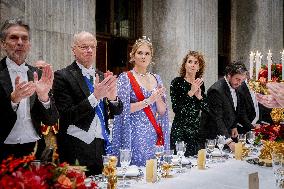 State Banquet For President Of Portugal - Amsterdam