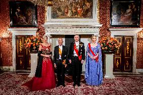 State Banquet For President Of Portugal - Amsterdam