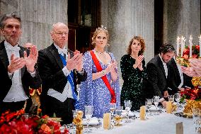 State Banquet For President Of Portugal - Amsterdam