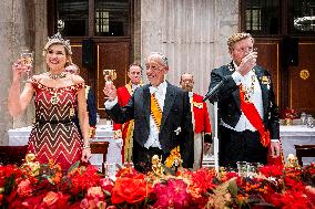 State Banquet For President Of Portugal - Amsterdam