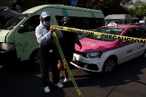 Victims Of Sexual And Digital Violence Demonstrate Outside The National Polytechnic Institute, Mexico City