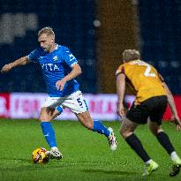 Stockport County v Bradford City - EFL Trophy Second Round