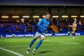 Stockport County v Bradford City - EFL Trophy Second Round