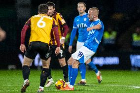 Stockport County v Bradford City - EFL Trophy Second Round