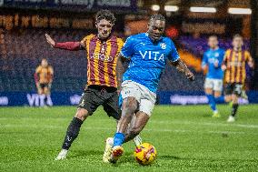 Stockport County v Bradford City - EFL Trophy Second Round