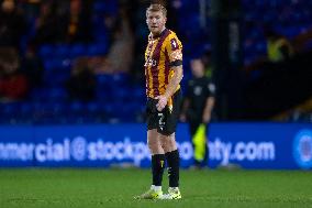 Stockport County v Bradford City - EFL Trophy Second Round