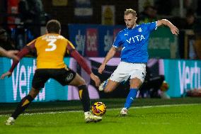 Stockport County v Bradford City - EFL Trophy Second Round