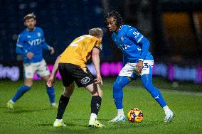 Stockport County v Bradford City - EFL Trophy Second Round