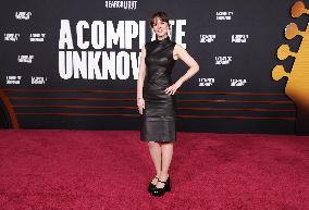 A Complete Unknown Premiere - LA