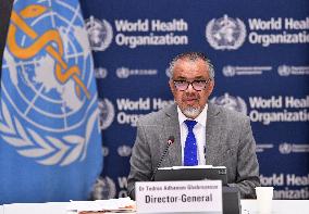 Tedros Adhanom Ghebreyesus Press Conference - Geneva