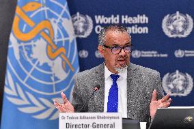 Tedros Adhanom Ghebreyesus Press Conference - Geneva