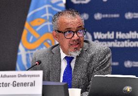 Tedros Adhanom Ghebreyesus Press Conference - Geneva