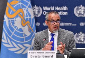 Tedros Adhanom Ghebreyesus Press Conference - Geneva