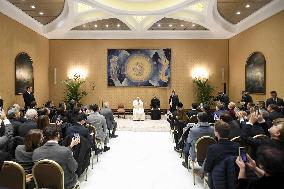 Pope Francis Holds Audiences - Vatican