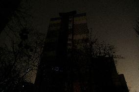 Kyiv during power cut