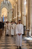 Mass dedicated to Donors at Notre Dame Cathedral - Paris