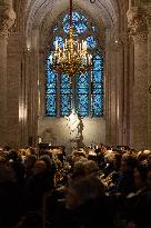 Mass dedicated to Donors at Notre Dame Cathedral - Paris