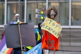 Public Sectors Workers Go On Strike In Cologne