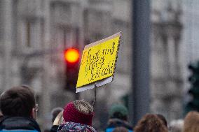 Public Sectors Workers Go On Strike In Cologne